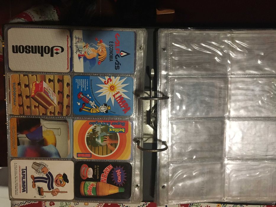 Colecção de 425 calendários raros