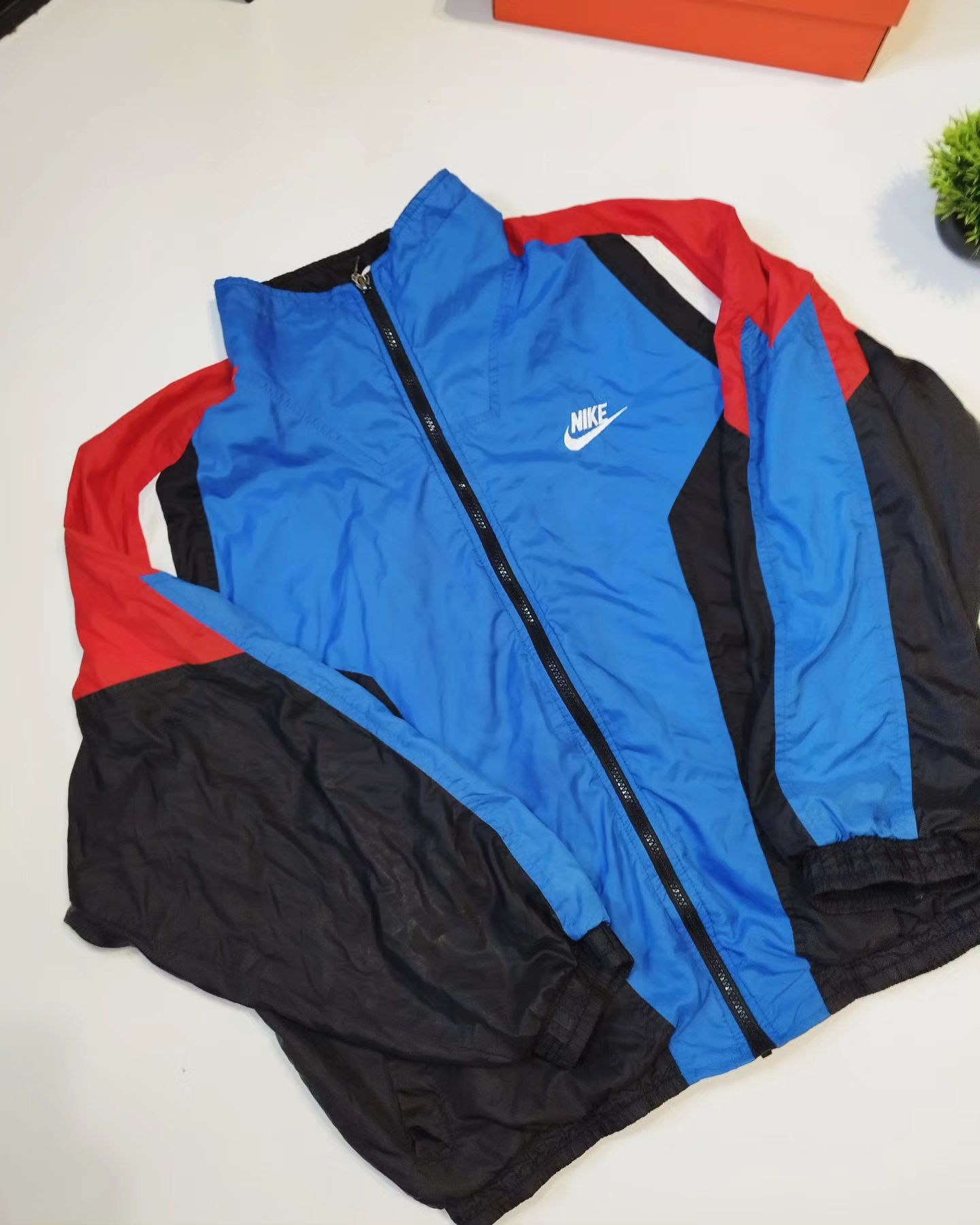 Vintage Jacket Nike Retro 90s, вінтажна вітровка nike 90х