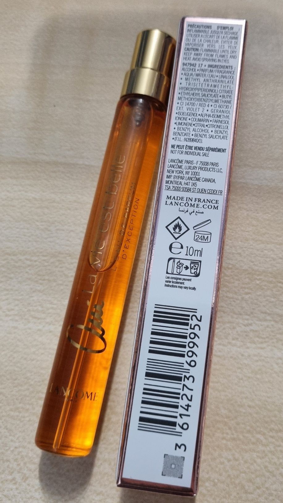Lancome - Oui La Vie Est Belle EDP 10ml