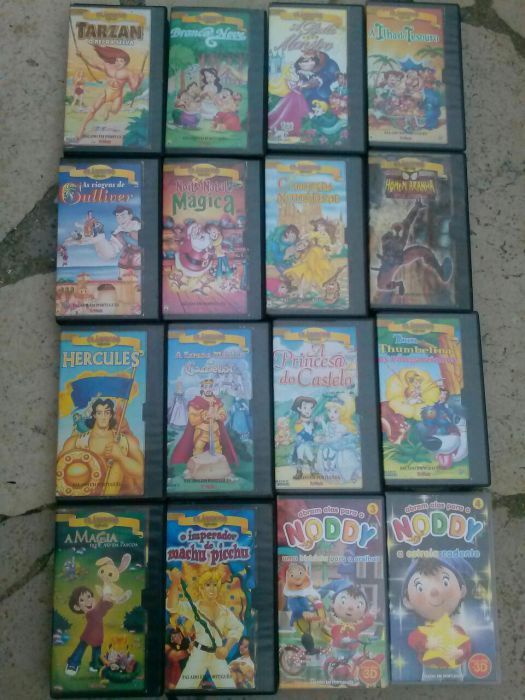 +50 cassetes VHS