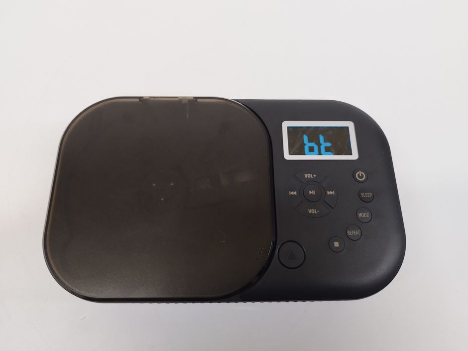 Przenośny odtwarzacz CD z radiem FM bluetooth wbudowane głośniki
