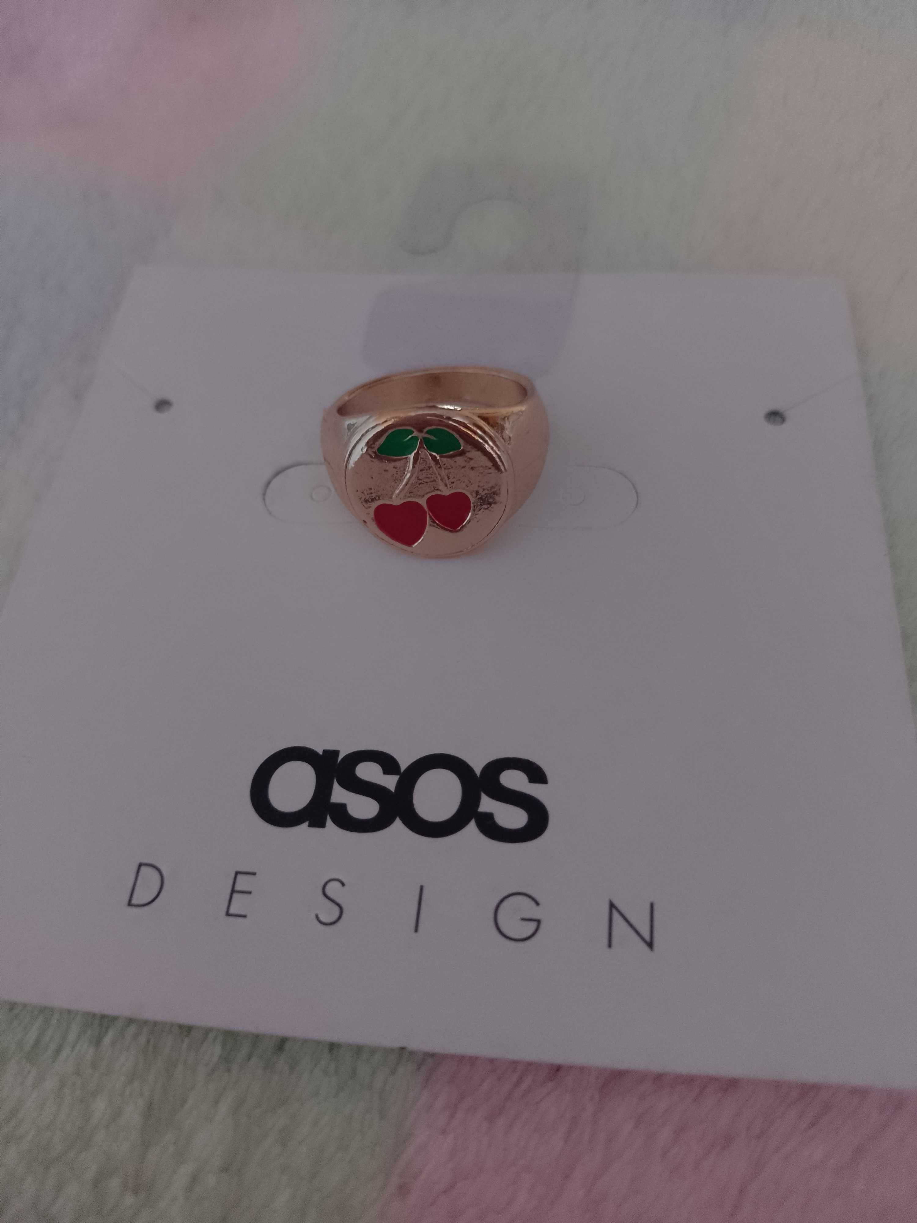 ASOS/ Ekskluzywny pierścionek z Londynu, sygnet/ NOWY