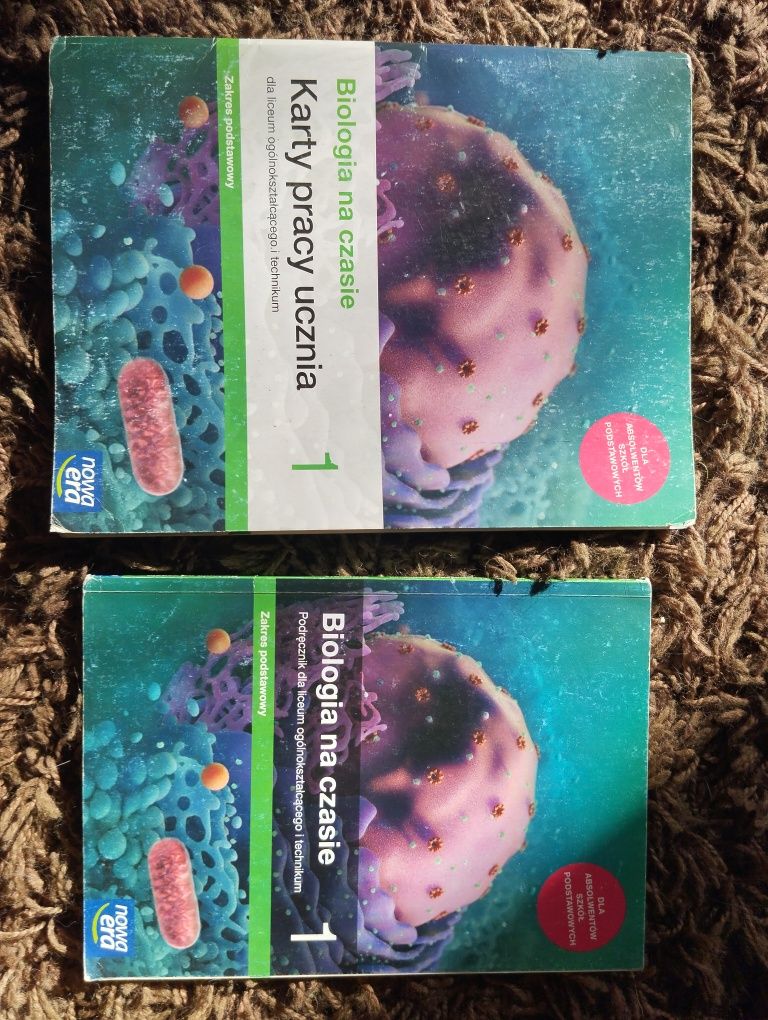 Podręcznik i karty pracy gratis Biologia na czasie 1