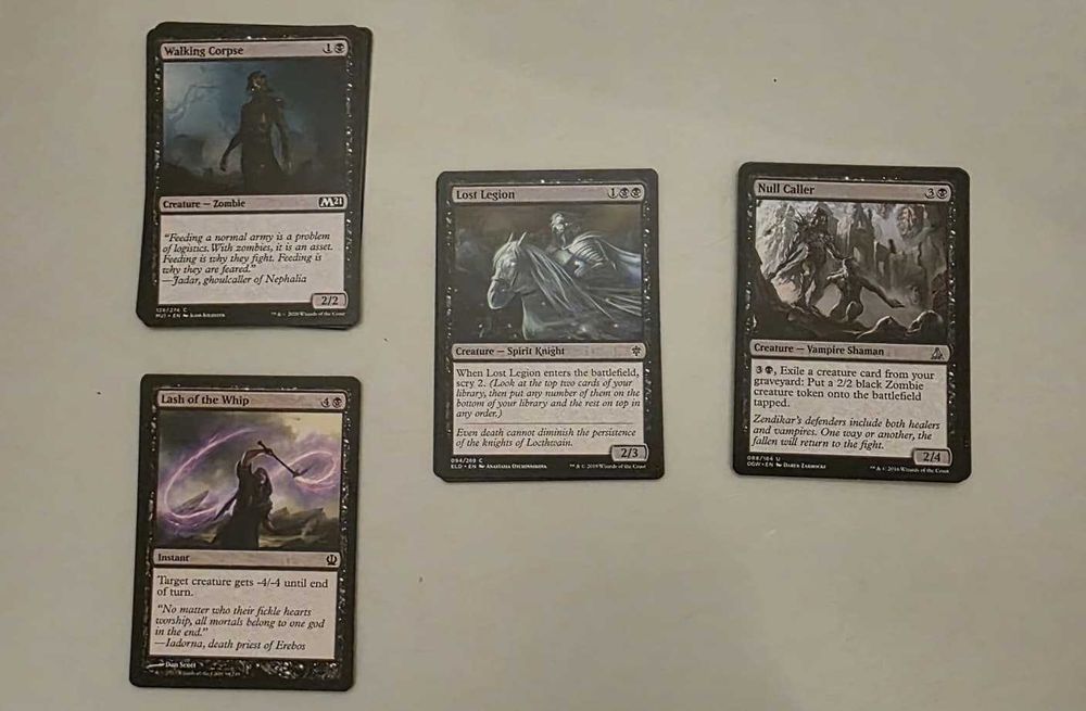 Cartas Magic - Pretas