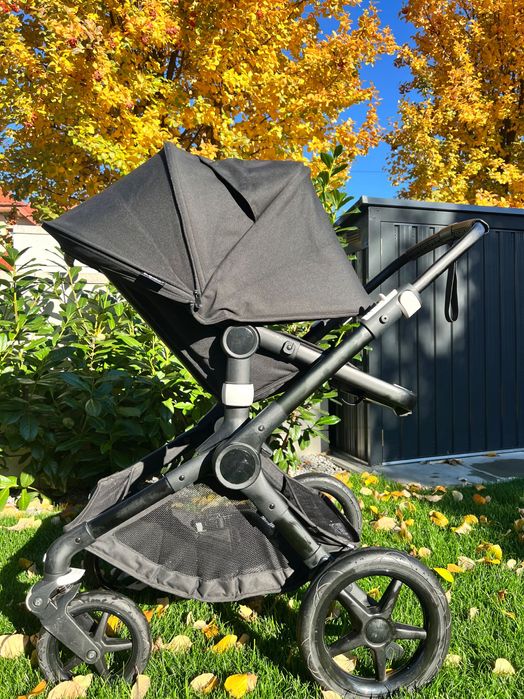 Wozek bugaboo fox 3 gondola spacerówka all black