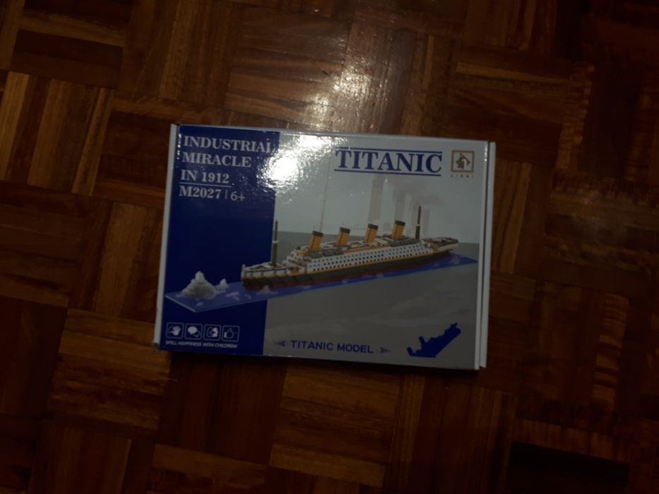 Lego do titanic.