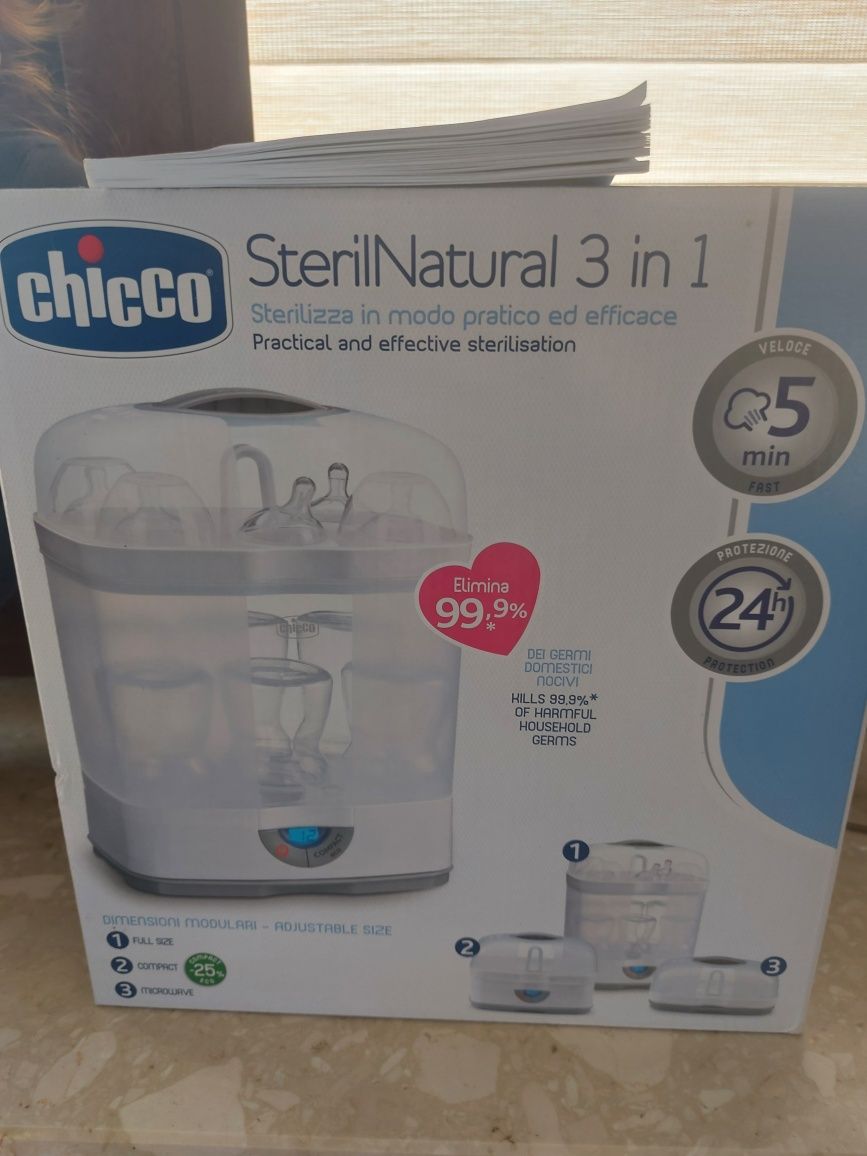 Sterylizator Chicco 3w1