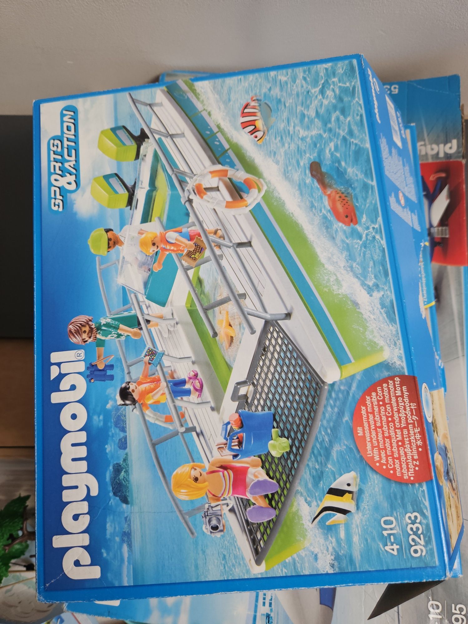 Ogromy zestaw Playmobil całość dom przedszkole szpital