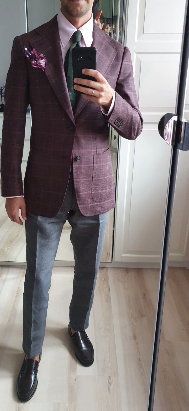Marynarka Suitsupply r. 44 (wełna, jedwab, len, stan idealny)