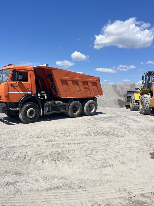 доставка песка, щебня, земли копка котлованов, септика