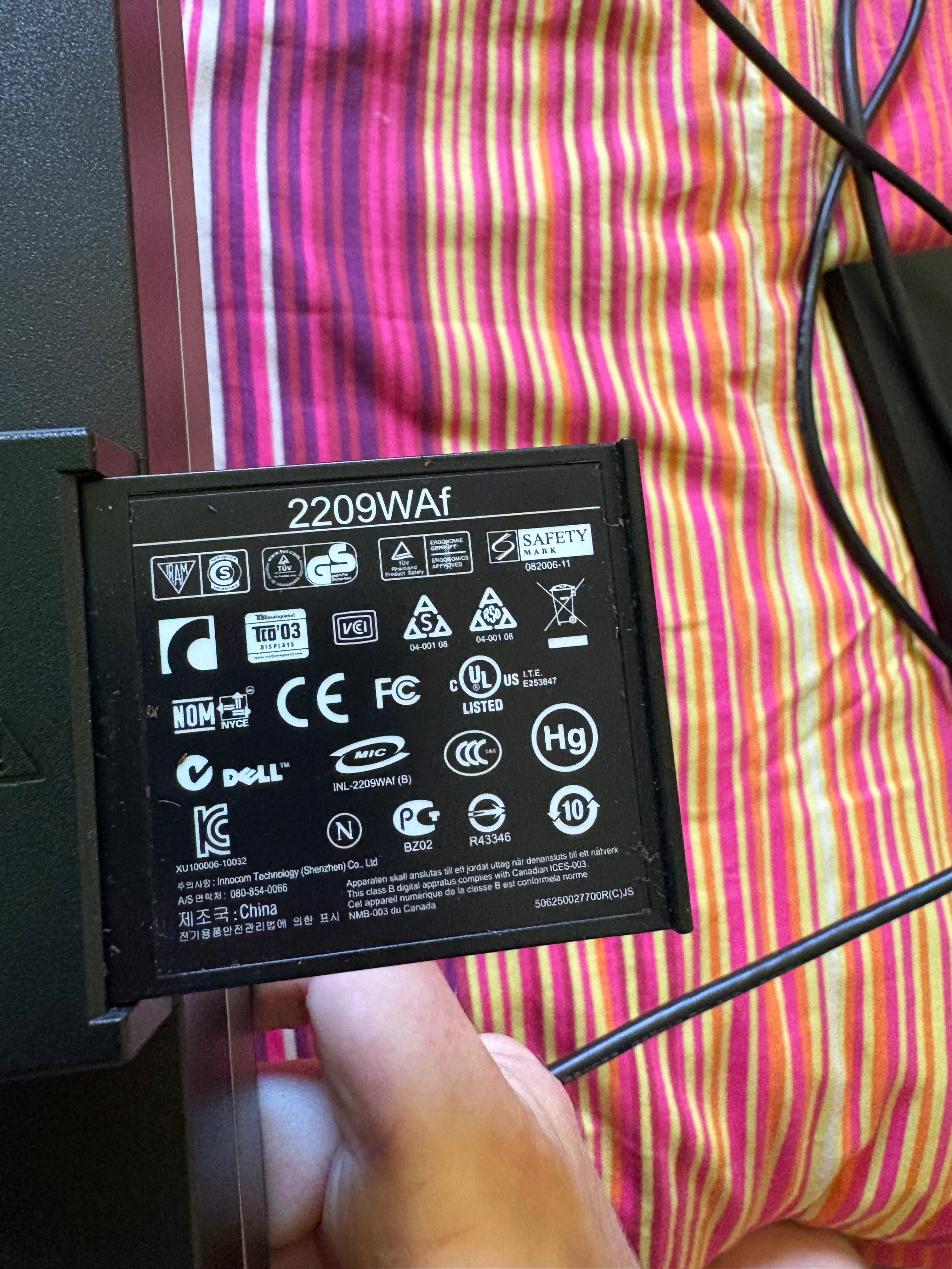 Monitor do komputera Dell duzy