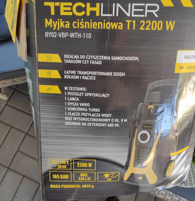 Myjka ciśnieniowa 2200W