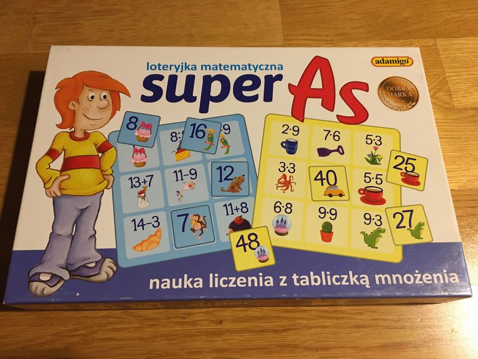 Matematyczna gra edukacyjna Super As