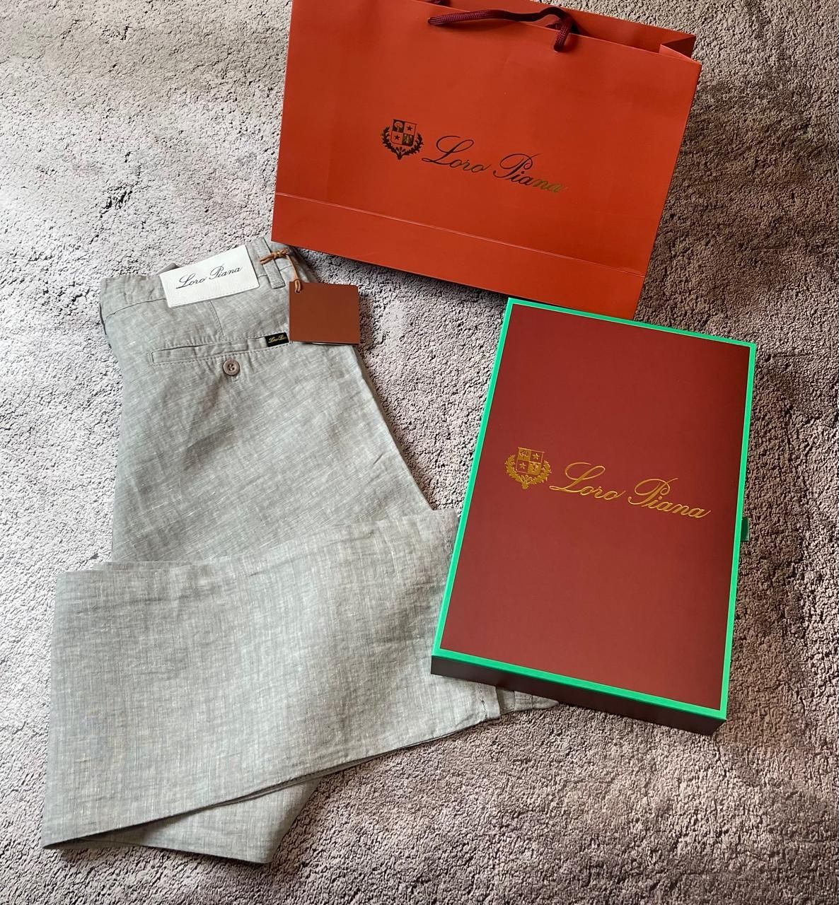 Брюки лянні Loro Piana. Штани льон Лоро Піана