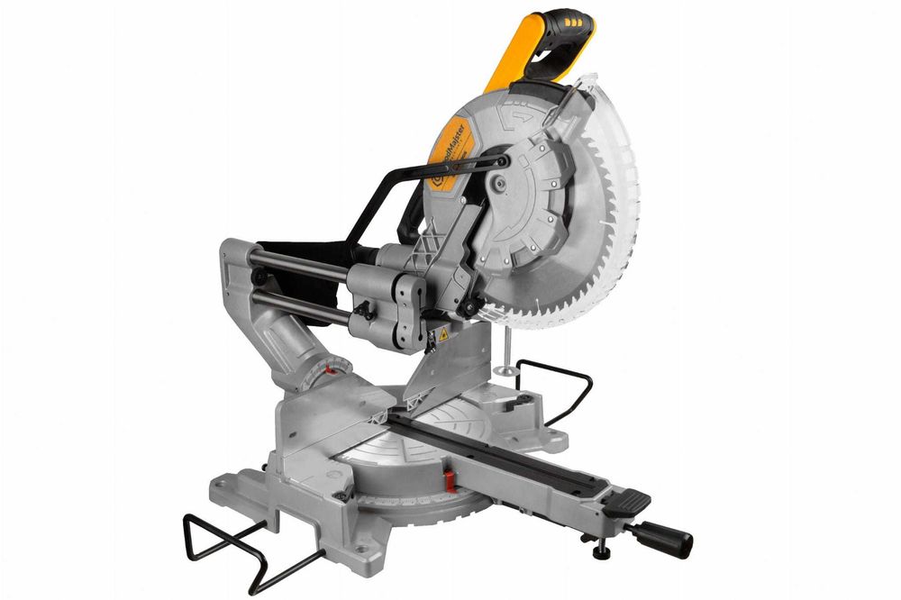 Piła ukośnica z posuwem i laserem pilarka ukosowa 305mm 2000W