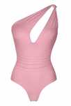 Sea Me Swim Strój kąpielowy jednoczęściowy SILHOUETTE M różowy Premium