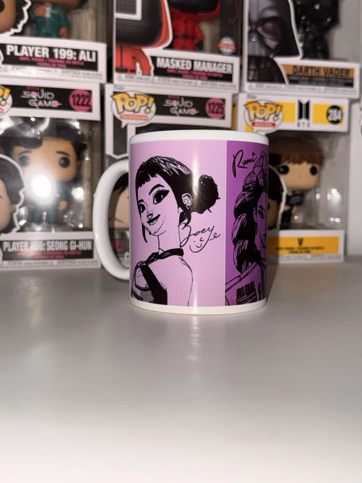 Kubek kpop demon hunters huntrix rumi zoey mira