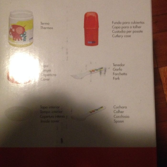 Termos sólidos para comida bebê