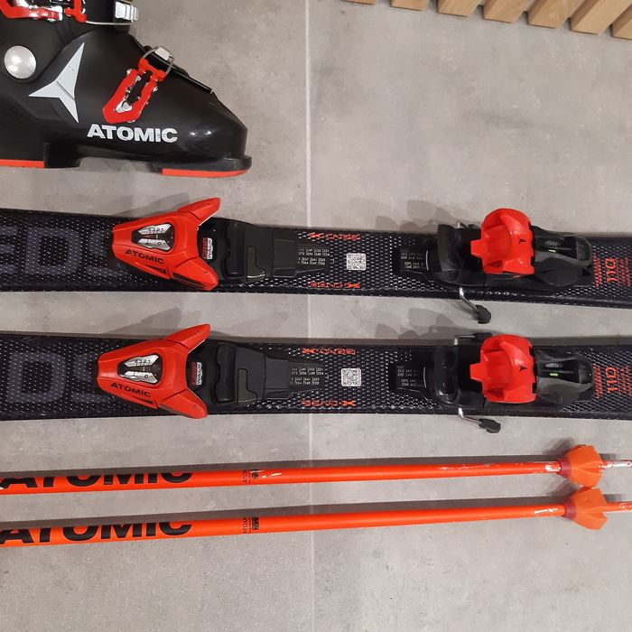 narty Atomic redster 110cm+buty 22.5cm