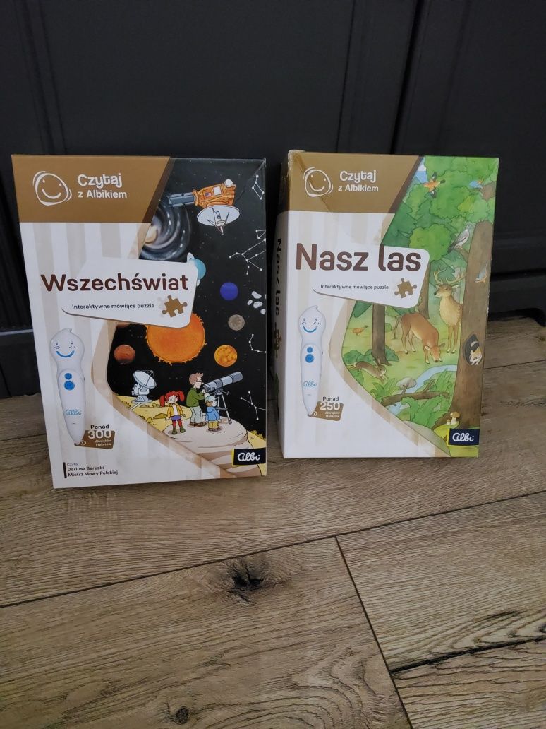 Czytaj z albikiem Interaktywne mówiące puzzle