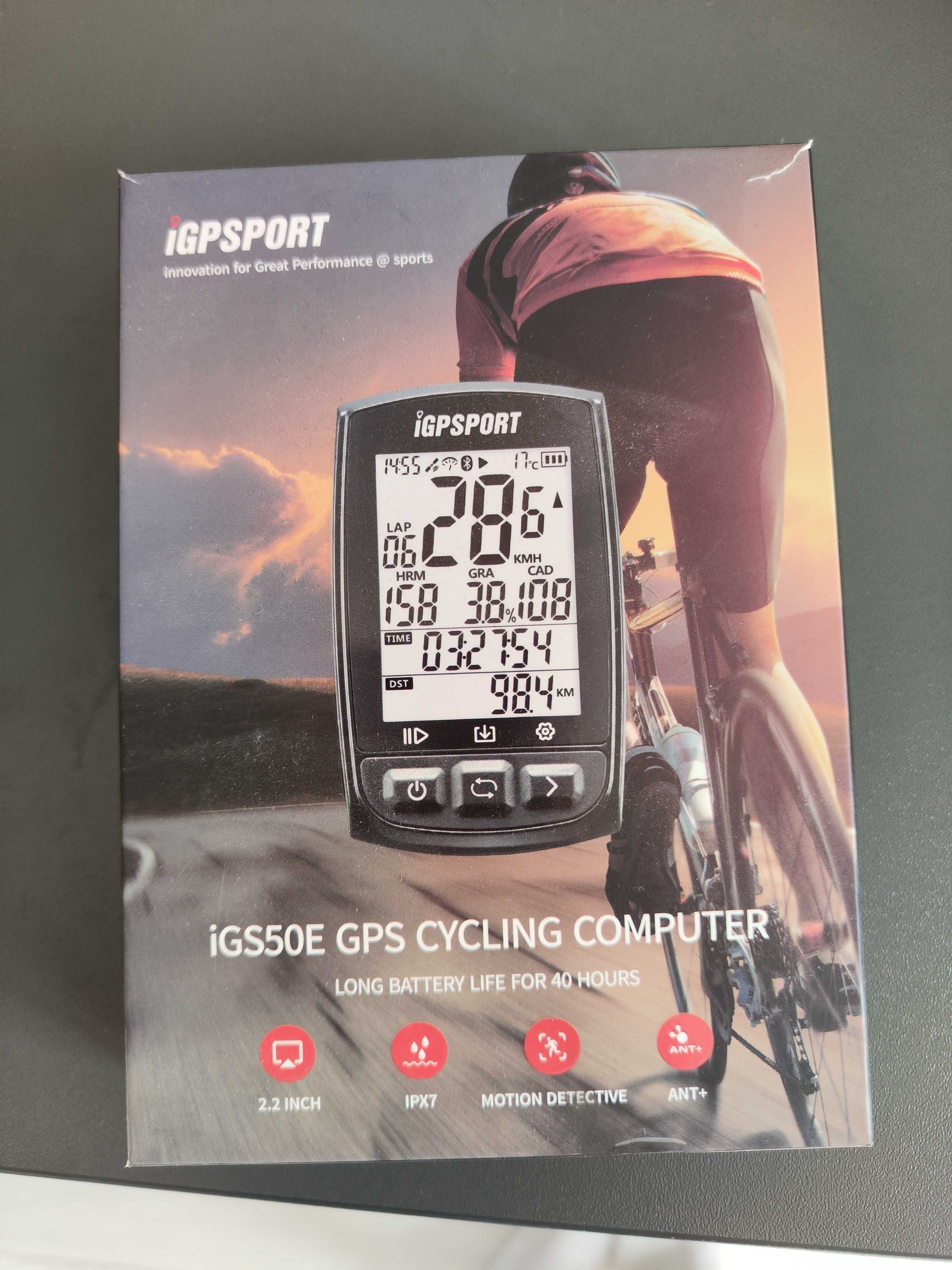 Licznik rowerowy igpsport igs50e gps