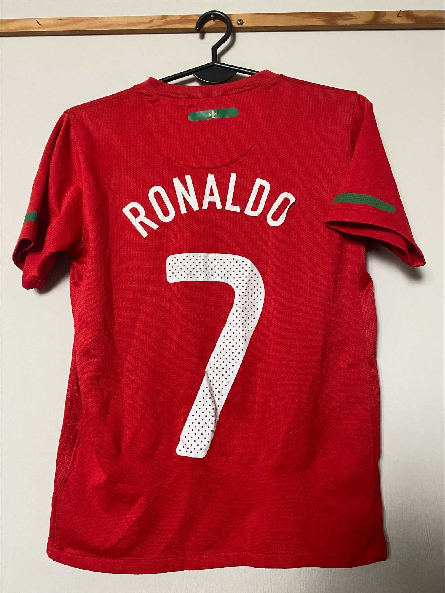 PORTUGALIA nr 7 RONALDO - 2010 - 2012 - dziecięca - Nike - UNIKAT