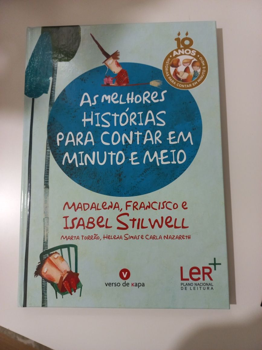 Livro As Melhores Histórias para contar em minuto e meio - Novo!