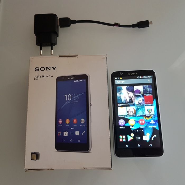 Smartphone Sony Xperia E4 (Dual SIM - 5 Polegadas)