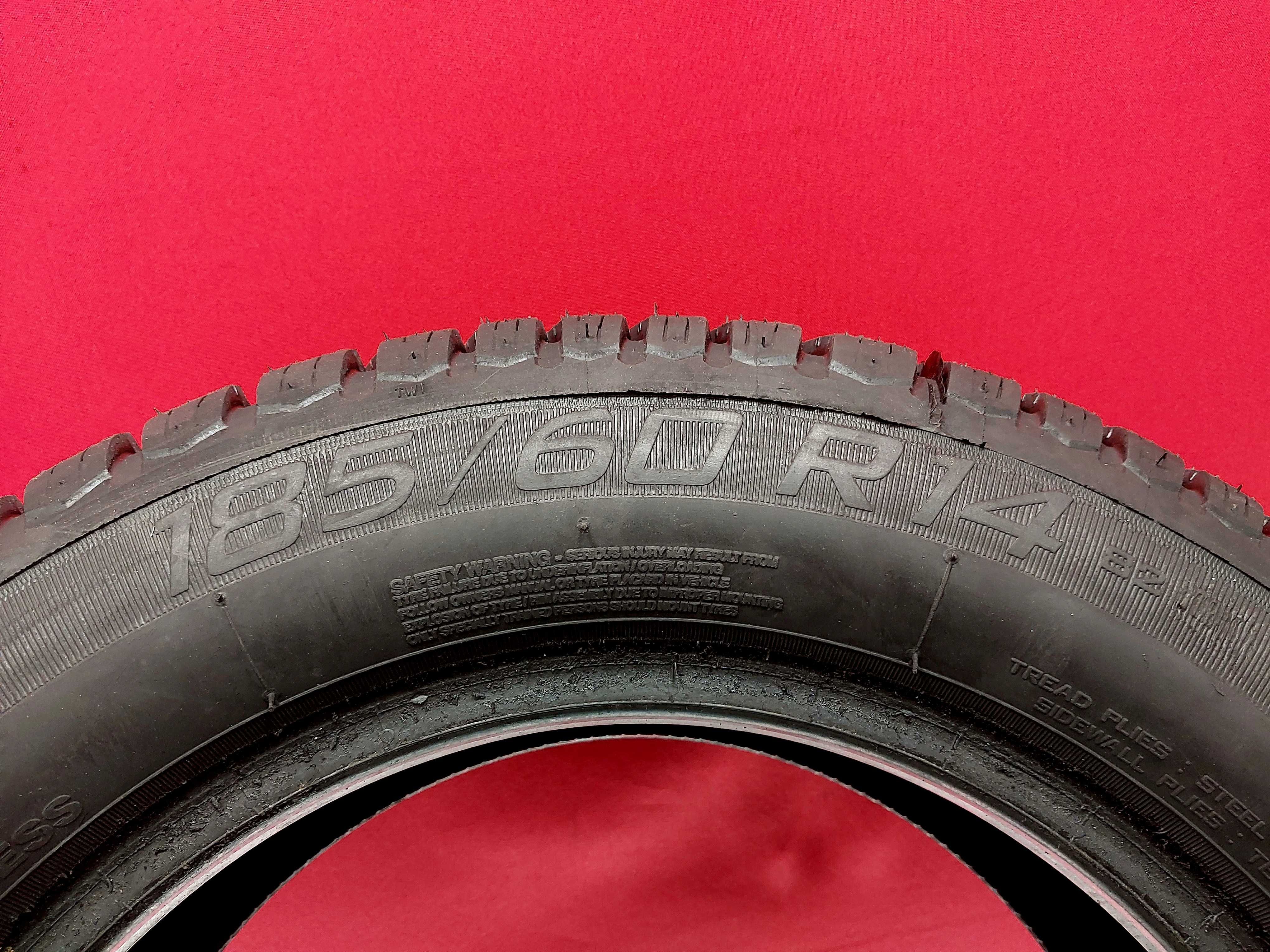185/60 R14 Nowe zimowe opony bieżnikowane - nalewki Gwarancja 2 lata
