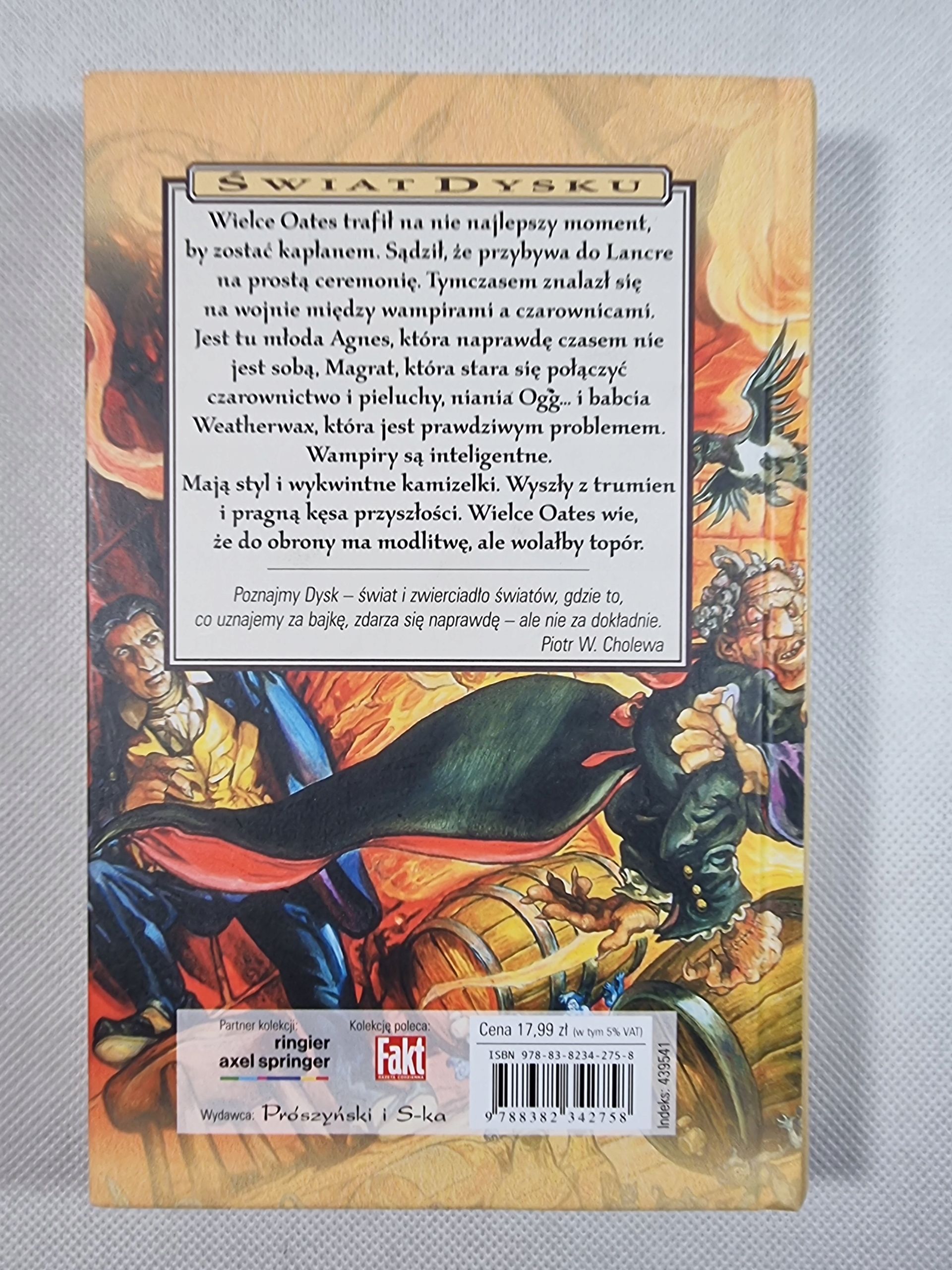 Carpe Jugulum / Wielka Kolekcja Świat Dysku / Twarda / Terry Pratchett