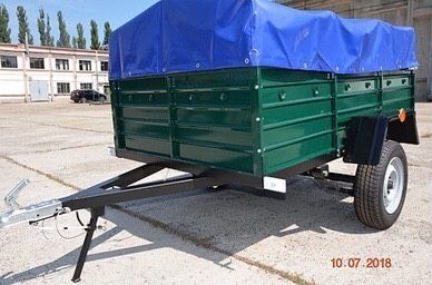 Прицеп легковий підмилений 2 м чорний