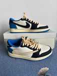 TravisScott\Jordan1*Retro*DamskieNikeAIrniebieski UnisexTrampki.42
