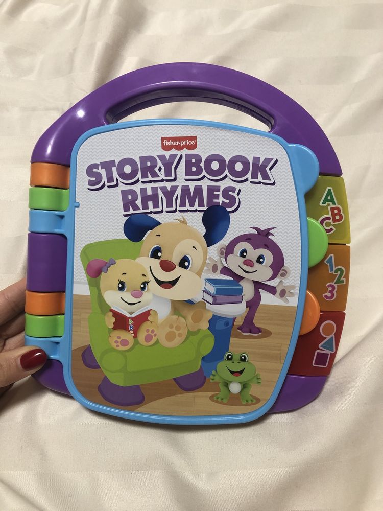 Fisher Price книжечка англійською мовою