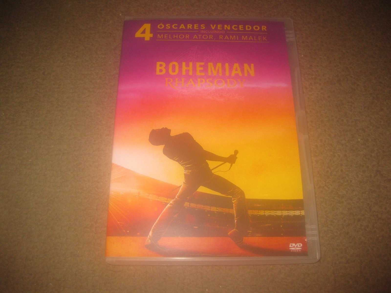 DVD "Bohemian Rhapsody" com Rami Malek/Raro!