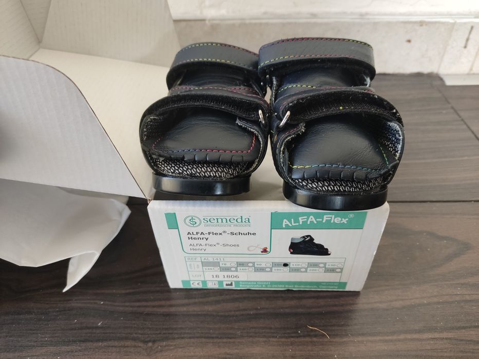 Szyna Domo derotacyjna buty Henry Ponseti