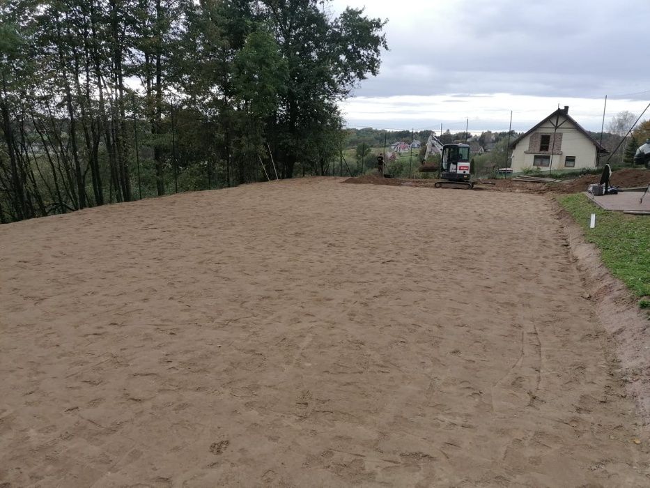 Roboty Ziemne minikoparką, koparką kołową