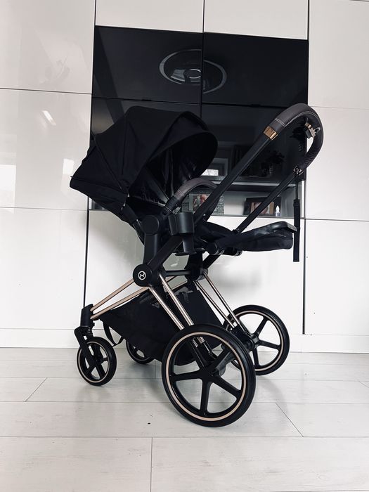 Cybex priam 3.0 rose gold lux komplet 5w1 baza obrotowa