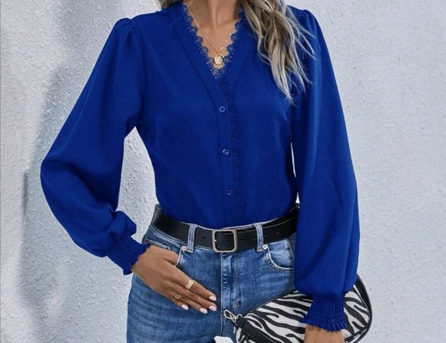 Blusa Azul Marinha