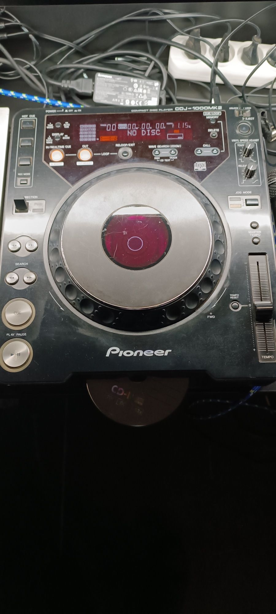 Pioneer CDJ 1000 MK 2. Komplet + case gratis