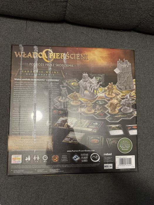 Władca Pierścieni Podrórze przez Śródziemie Zarzewie Wojny gra