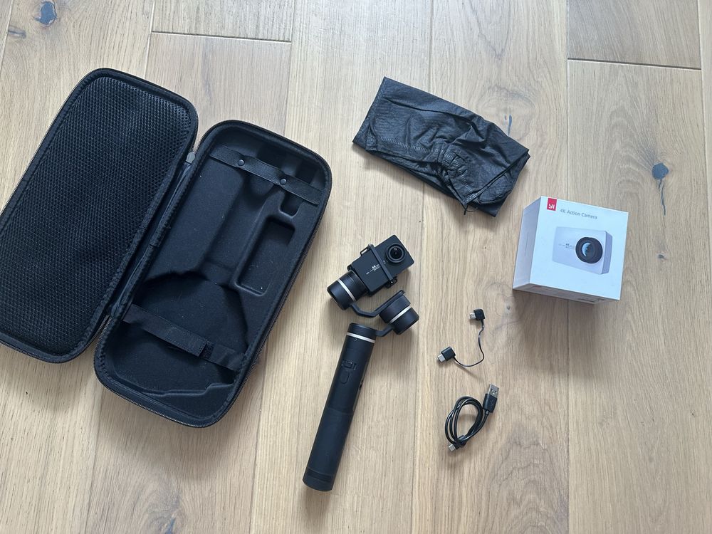4K Action Kamera YI Xiaomi + gimbal + dodatki