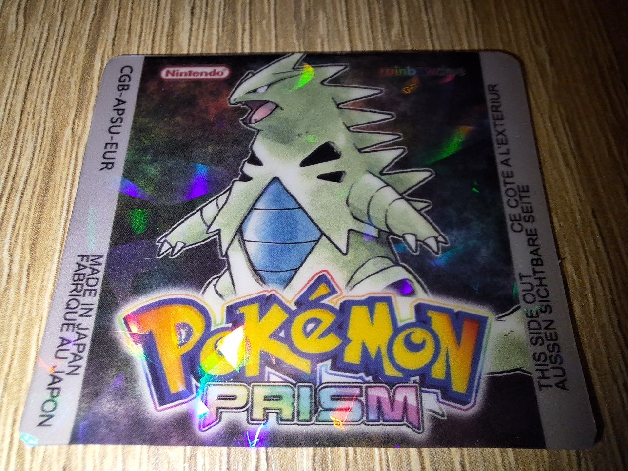 Zamienne etykiety na wkłady do Nintendo Game Boy: Wykonane na zamówien