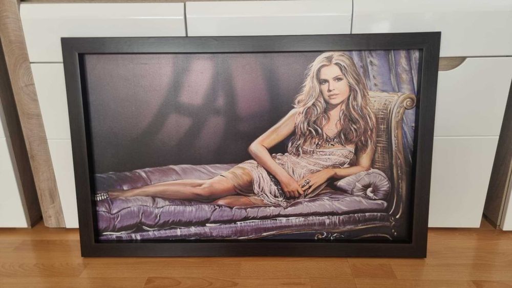 Obraz pięknej kobiety [107cm/66,5cm/3,5cm]