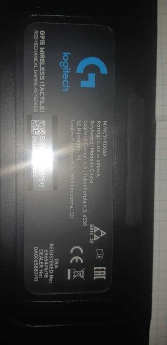 Klawiatura Gamingowa LOGITECH G915