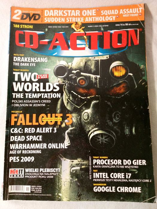 5 x czasopismo CD Action (numery 143, 158, 168, 176, 194) - bez płyt