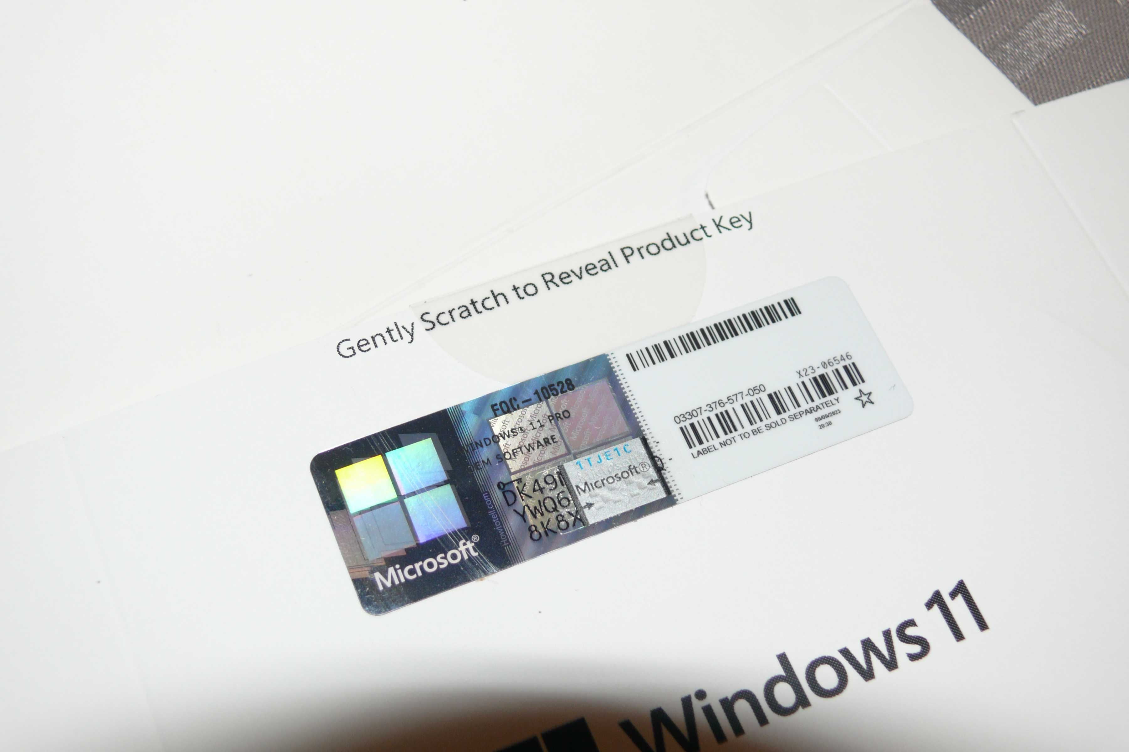 Microsoft Windows 11 Pro 64 Bits Licença