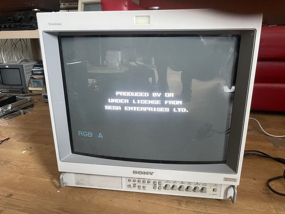 Monitor CRT Sony PVM 20"
