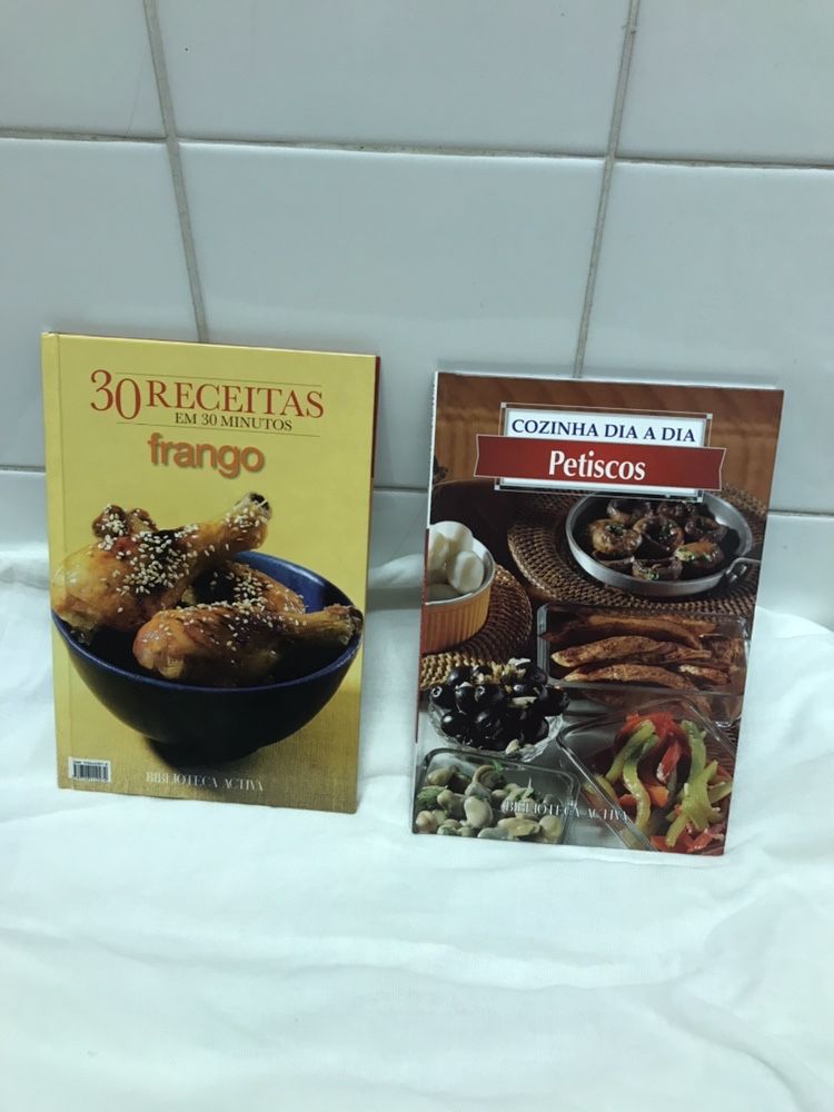 Livros de receitas, “frango e petiscos”