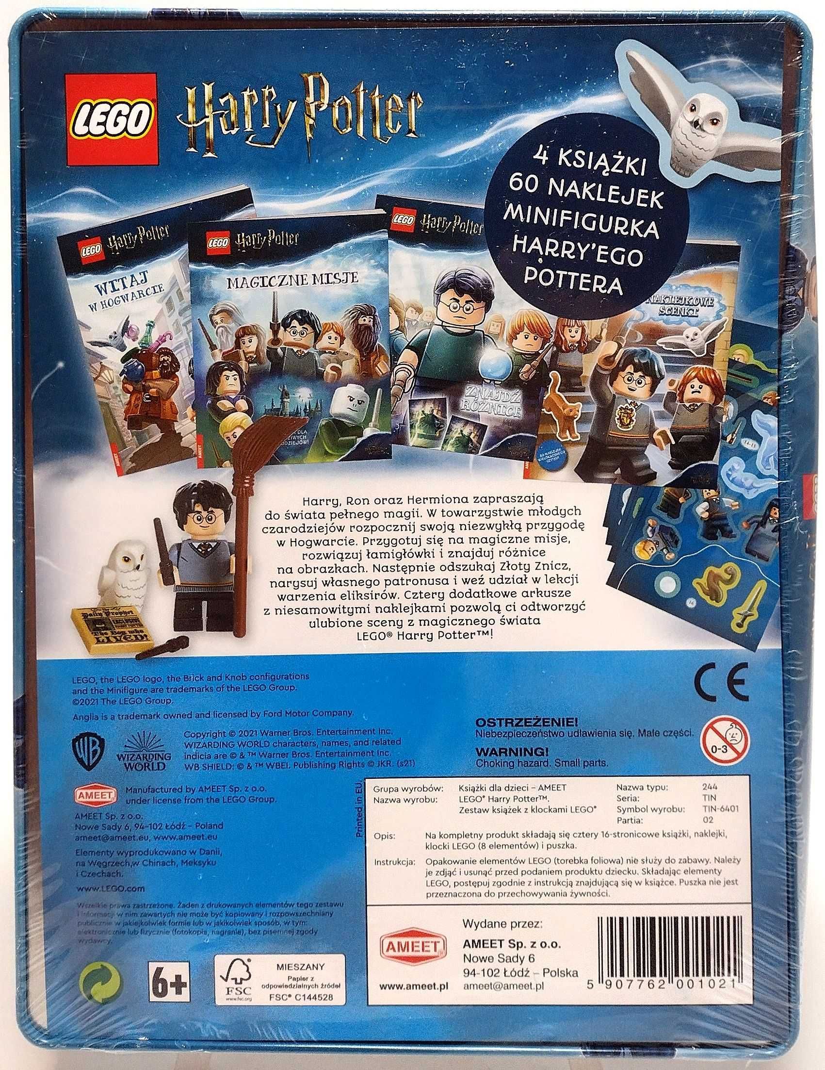 Lego Harry Potter. Zestaw książek z klockami Lego