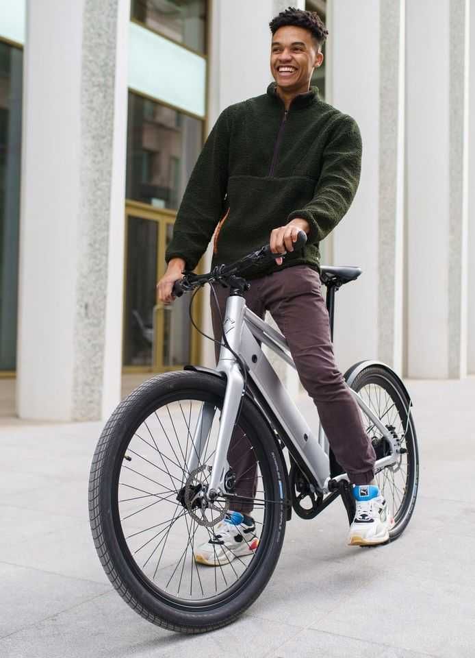bicicleta elétrica citadina correia, 26", Ahooga Bike Urban (singlespe